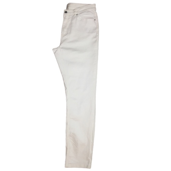 Trenery white high rise jeans. Slim fit. Size 12 - Picture 4 of 12